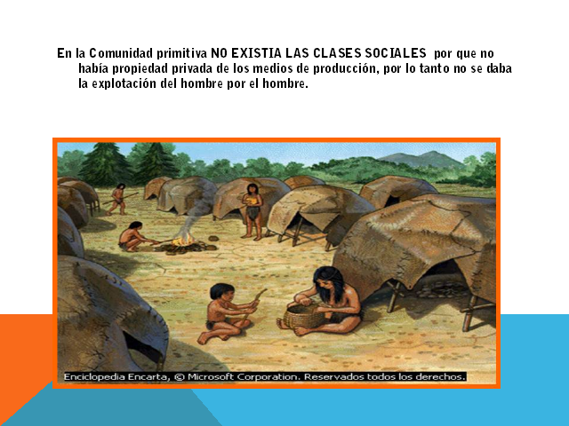 Principio de economía, comunidad primitiva (Presentación PowerPoint)