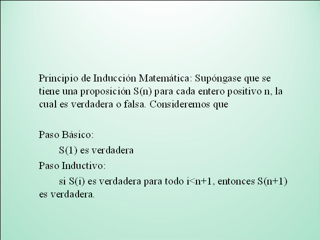 Principio De Inducción Matemática - Monografias.com