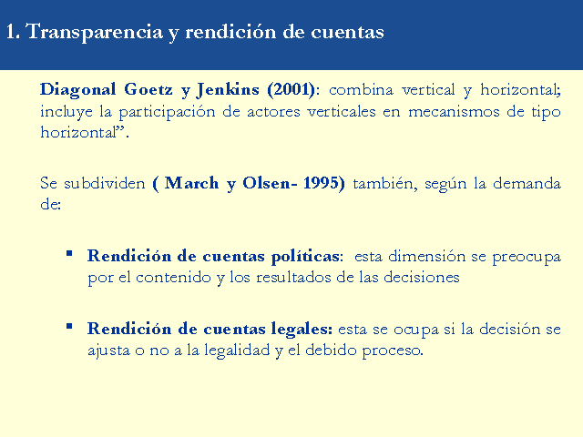 Rendición De Cuentas