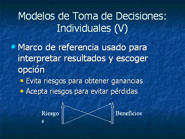 Teoría de decisiones