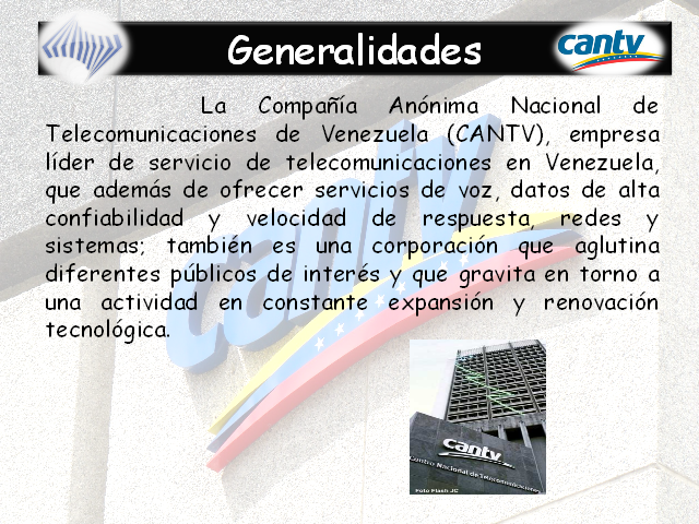 Diseno De Un Sistema De Control De Gestion Para La Unidad De Proyecto Y Construccion Zona Sur De Cantv Monografias Com