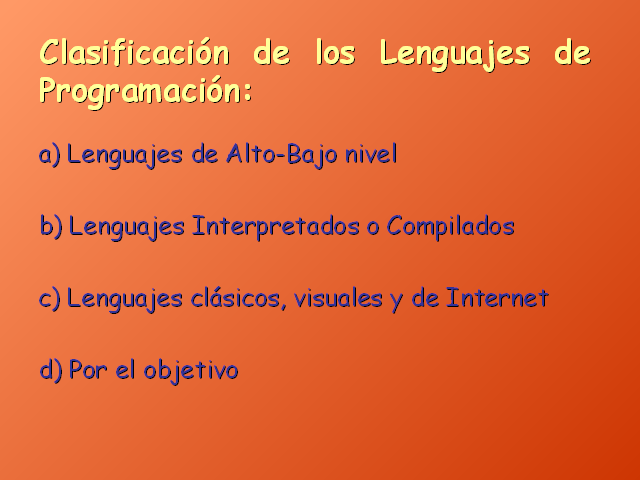 Métodos Y Elementos De Programación - Monografias.com