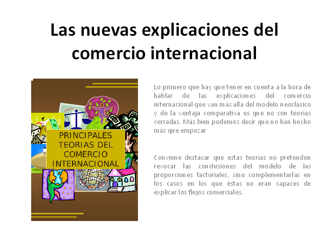 La Nueva Teoría Del Comercio Internacional Y La Política Comercial ...