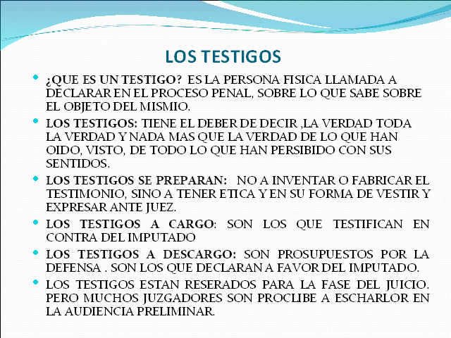 Las Pruebas En El Proceso Penal (Parte 2) - Monografias.com