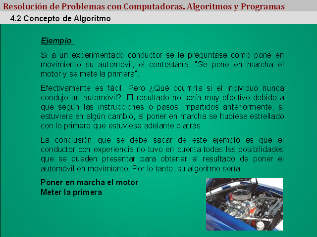 Resoluci n de problemas con computadoras Algoritmos y 