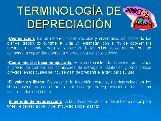 Definicion Y Terminologia De Depreciacion Y Amortizacion Marcus Reid 2354