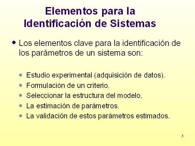 Estimación De Parámetros En Tiempo Real