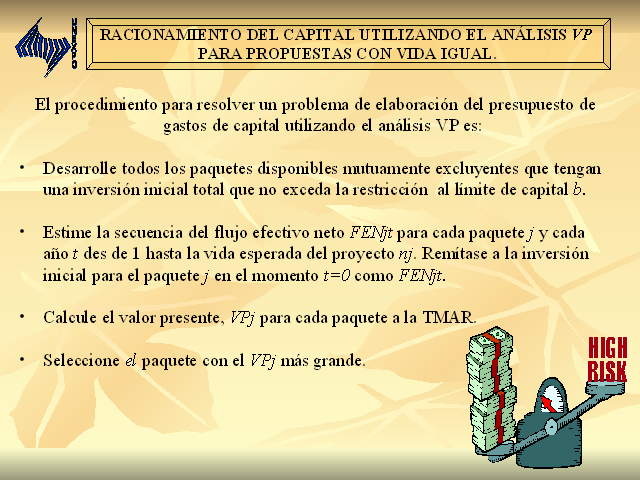 Evaluación Económica De Proyectos Con Limitación De Capital (página 2)