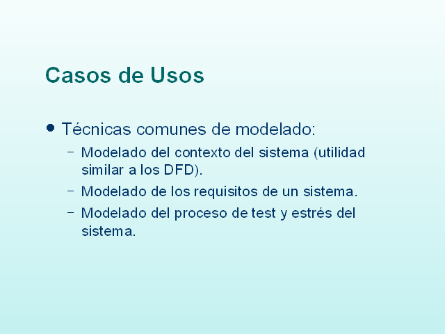 Introducción al modelado. Metodologías, UML y patrones de 