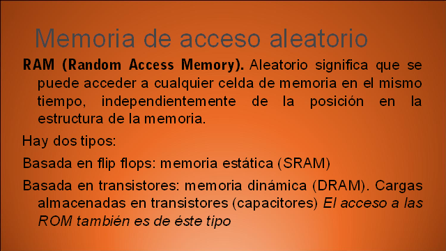 Principios Básicos Sobre Las Memorias