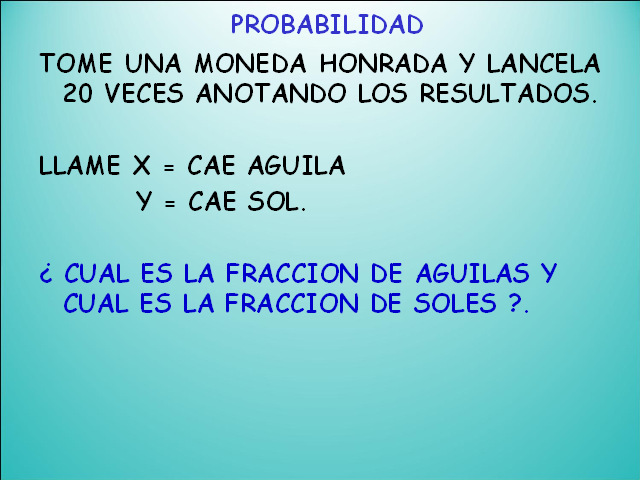 Probabilidad y estadistica