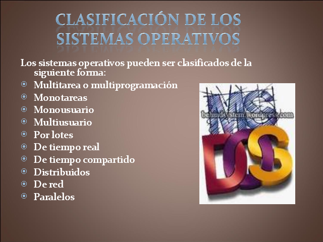 Sistema Operativo Monousuario 2953