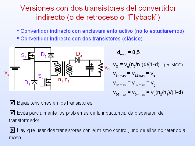 Teoría Básica De Los Convertidores Cc Cc Convertidores Con Varios