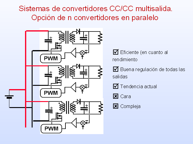 Teoría Básica De Los Convertidores Cc Cc Convertidores Con Varios