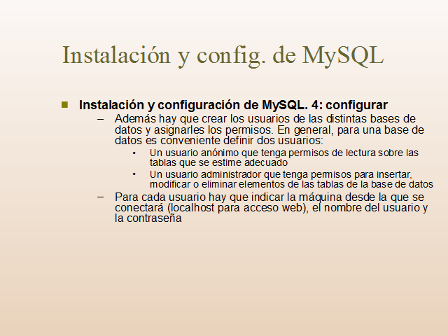 Acceso a bases de datos MySQL en PHP