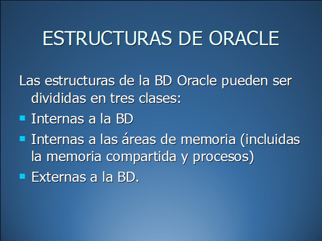 Bases De Datos Oracle