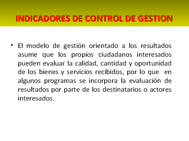 Control de gestión y cuadro de mando integral. Indicadores de desempeño  (página 2)