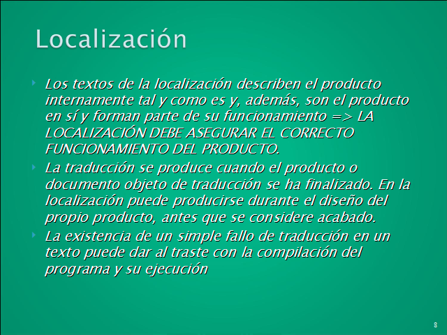 Información Aplicada A La Localización