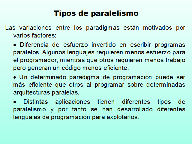 Programación Paralela Lenguajes Y Modelos De Programación Paralela 2835