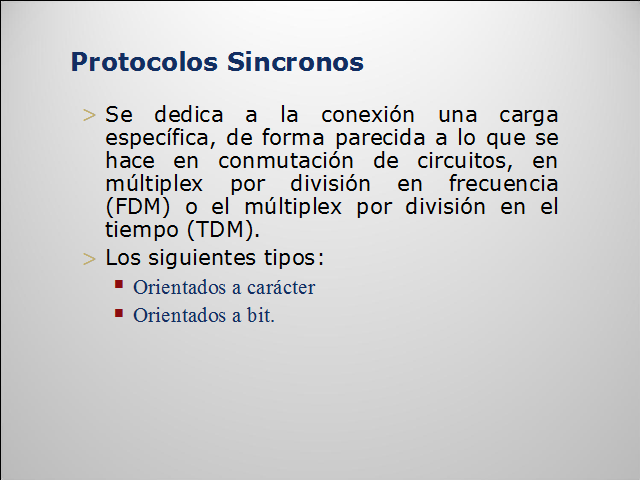 Protocolos De Enlace De Datos