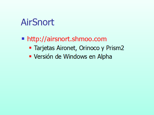 Airsnort как пользоваться windows