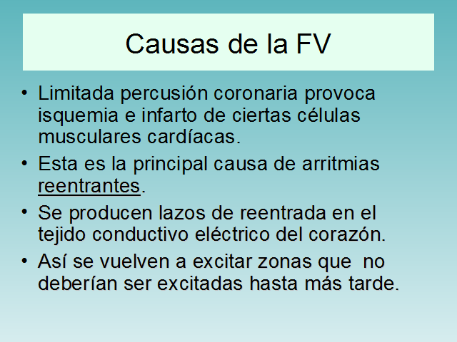 Actividad eléctrica del corazón. vECG, desfibrilación ...