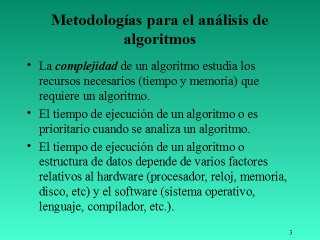 Análisis De Algoritmos 3169