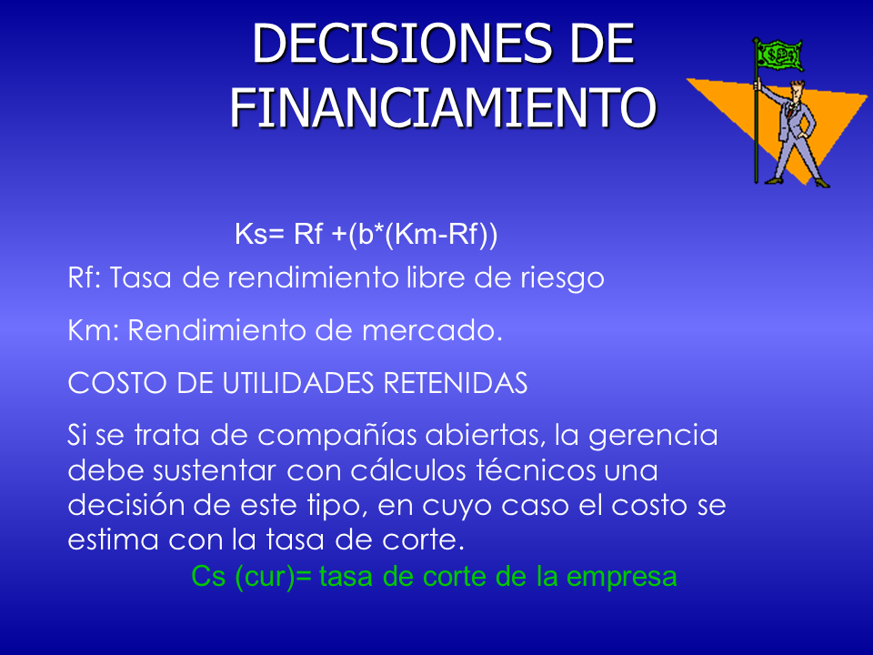 Decisiones De Financiamiento (Presentación PowerPoint)