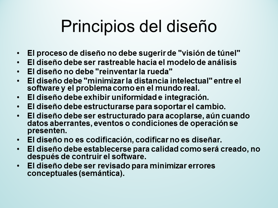 Diseño del Software