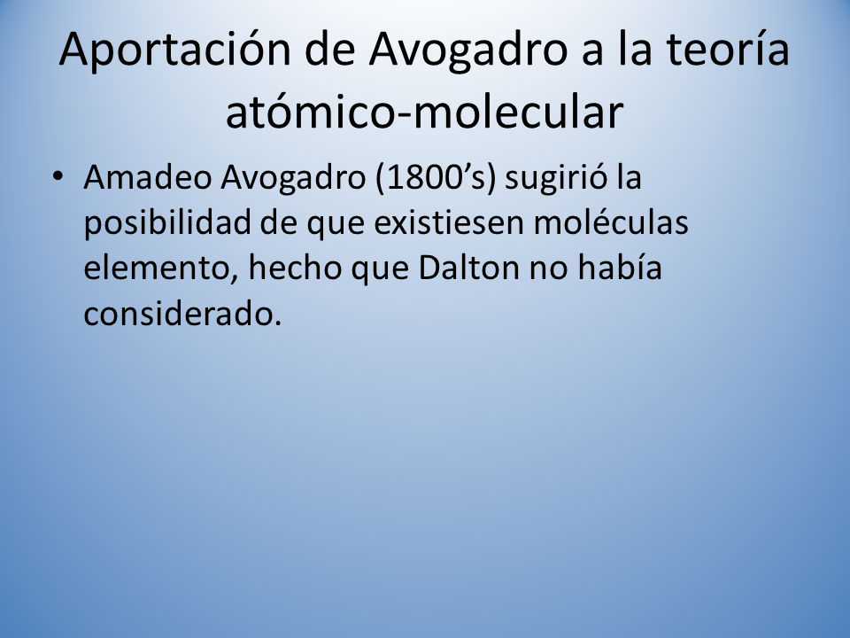 Estructura de los átomos – La tabla periódica