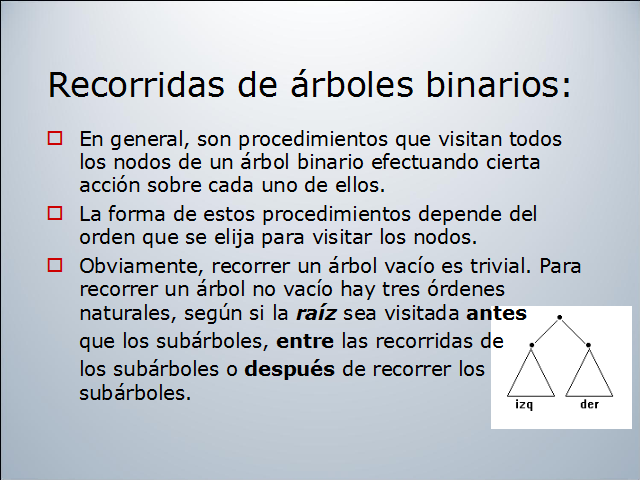 Estructura de datos. Árboles (página 2)