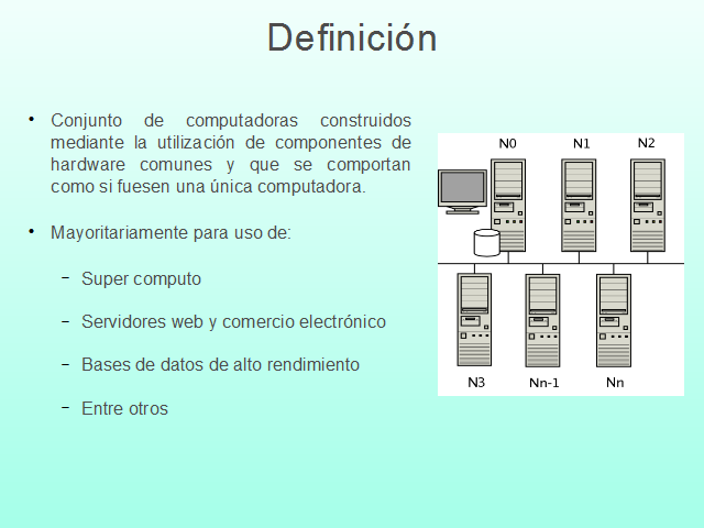 Estructuración De Un Cluster BEOWULF - Monografias.com