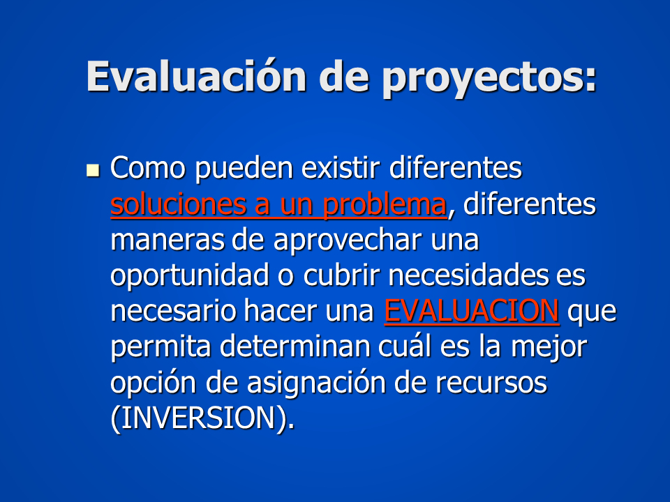 Introducción A La Formulación Y Evaluación De Proyectos (página 2)