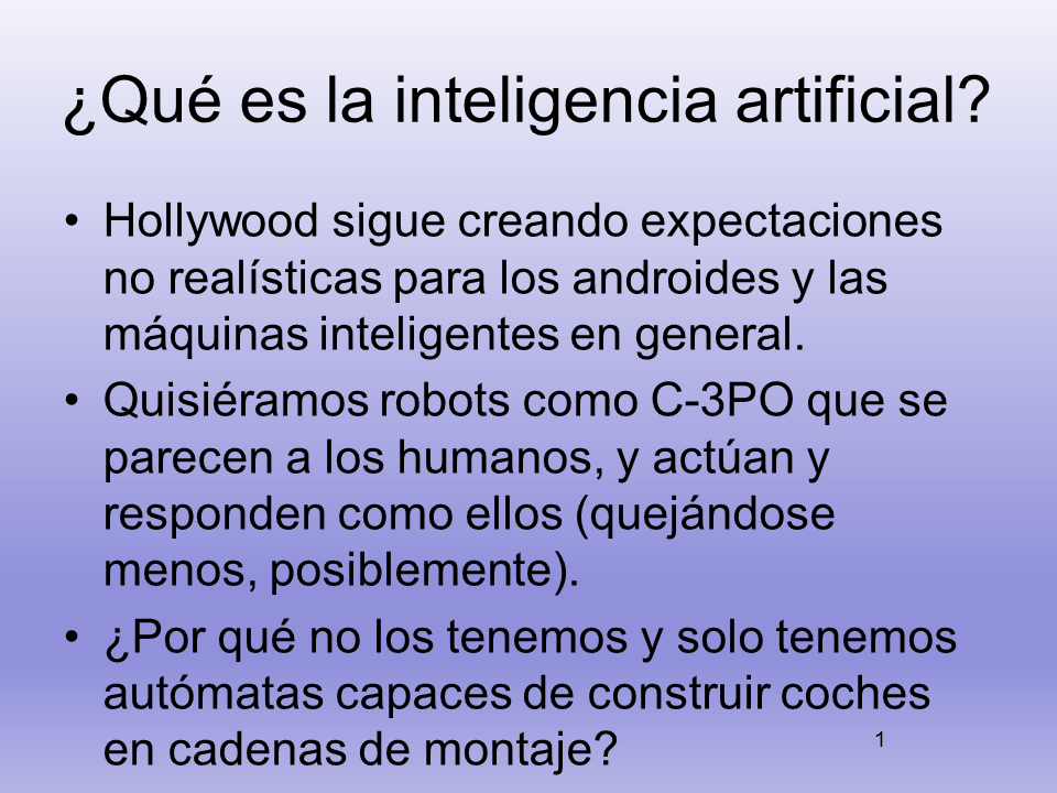 Trabalho de Inteligência Artificial - ppt carregar