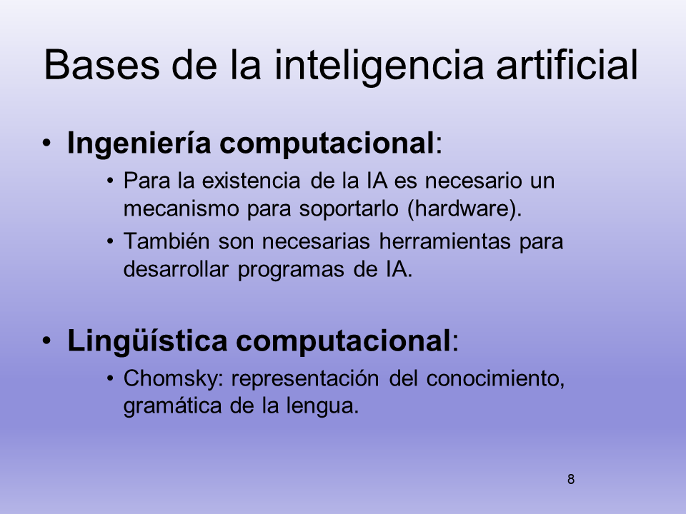 Introducción a la inteligencia artificial (Presentacion