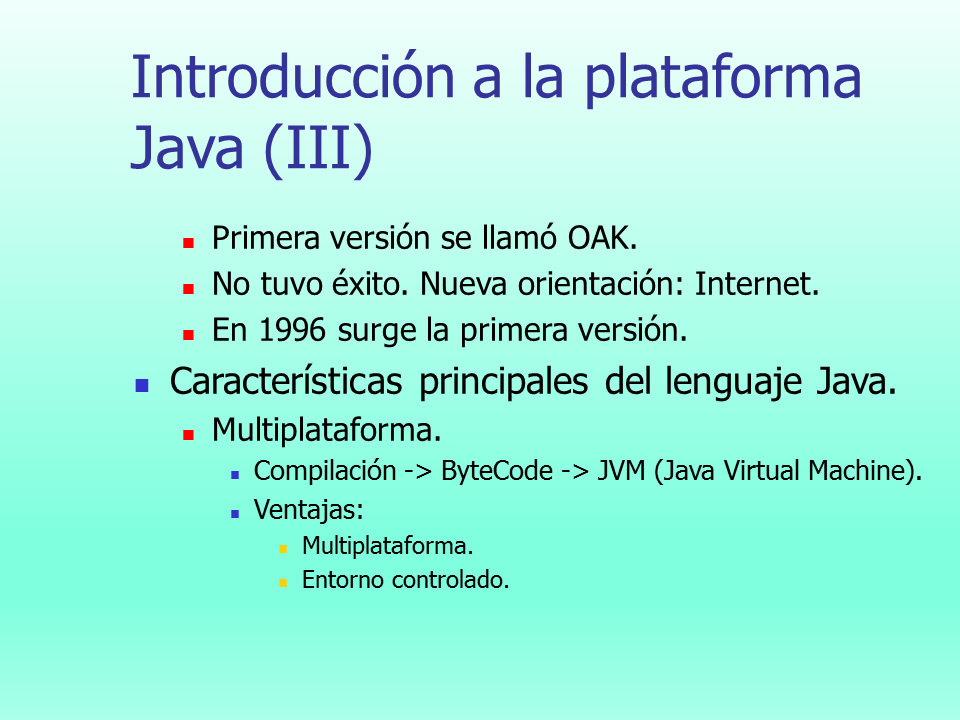 Introducción A La Plataforma Java 8822