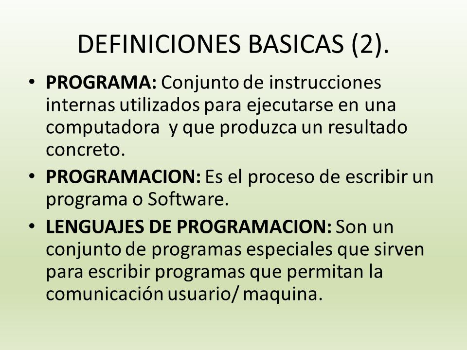 Metodología de la Programación