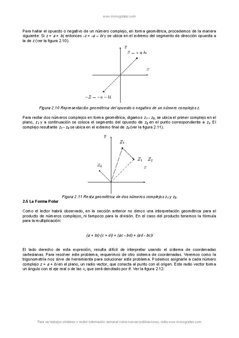 Los Numeros Complejos Pagina 2 Monografias Com