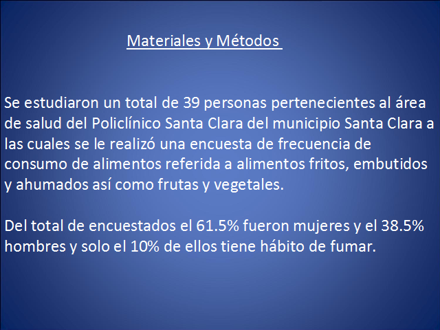 Preferencias Alimentarias De Un Grupo De Pobladores Del Municipio Santa Clara Villa Clara Cuba Monografias Com