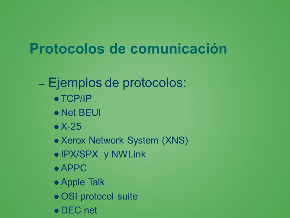 Redes de Computadoras (Presentacion PowerPoint) (página 2)
