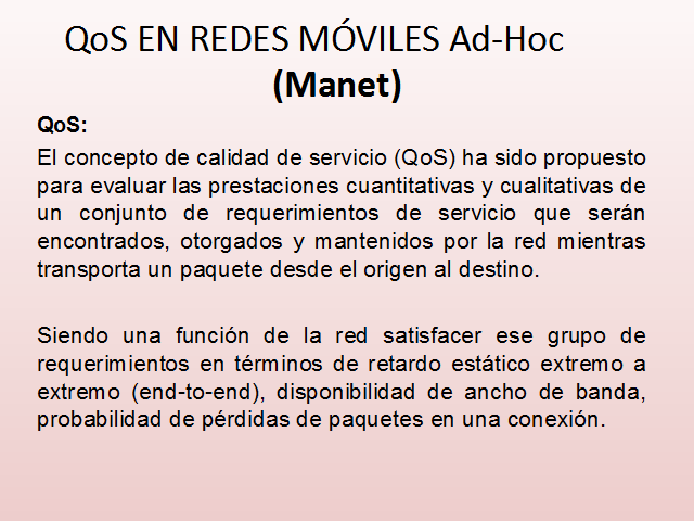 Redes móviles AdHoc