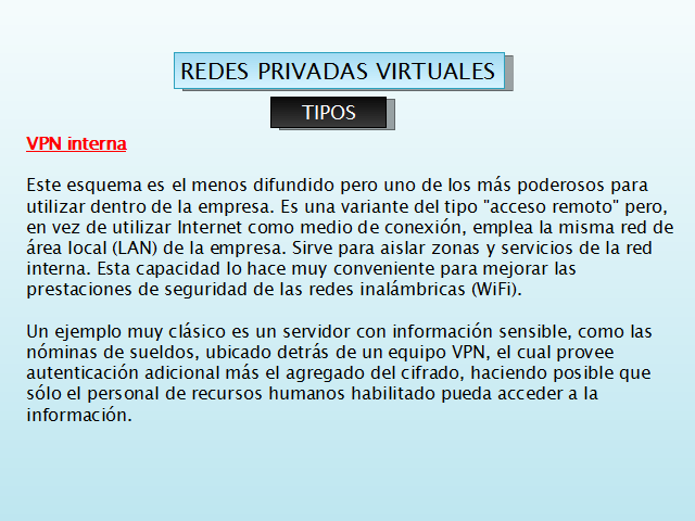 Redes Privadas Virtuales 5585