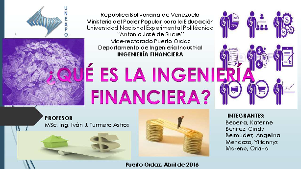 ¿qué Es La Ingeniería Financiera Presentación Powerpointemk 2526