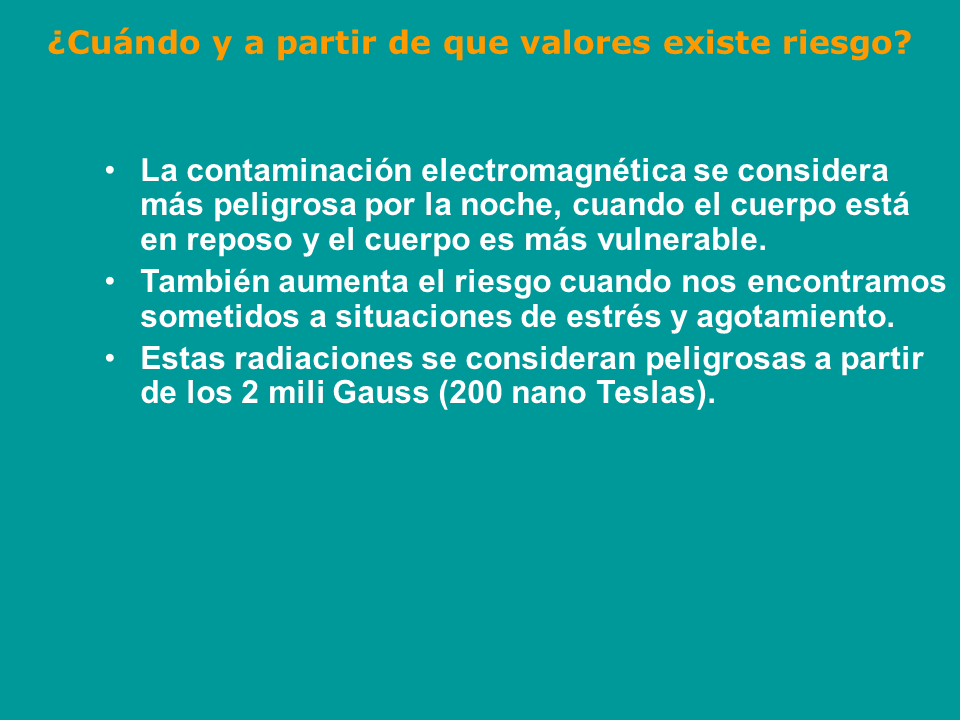 Contaminacion Electromagnetica Powerpoint Monografias Com