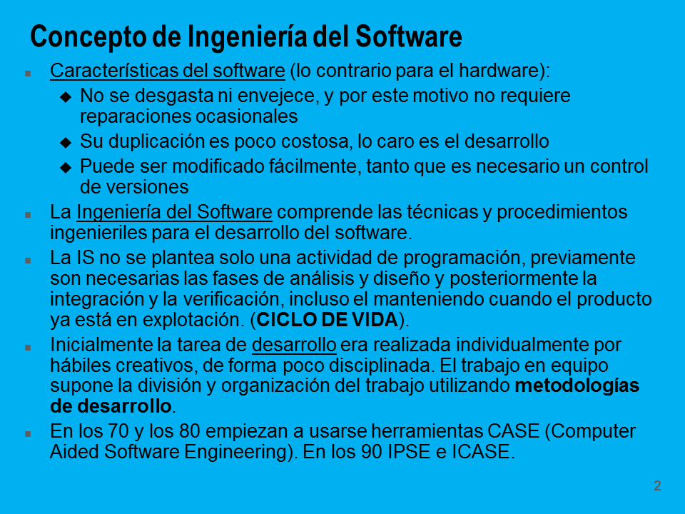 Introducción A La Ingeniería De Software (Presentación Powerpoint)