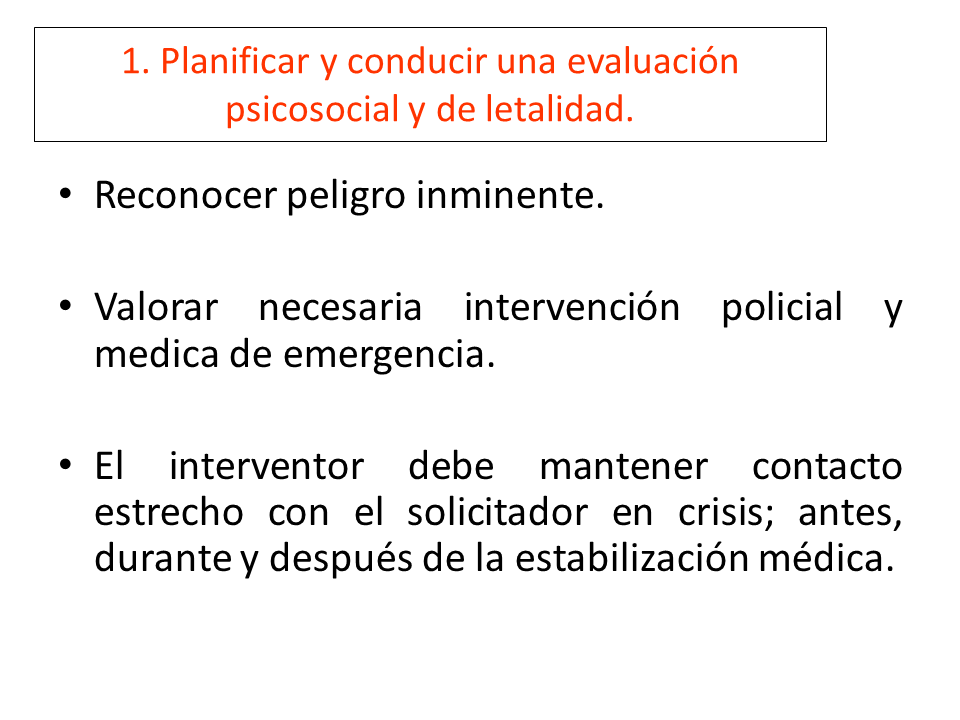 Introduccion A La Intervencion En Crisis (Clase 1) (página 2)