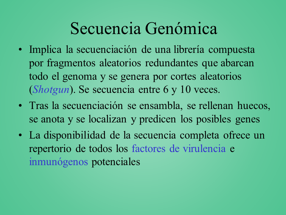 Análisis De Genomas Microbianos (Powerpoint)