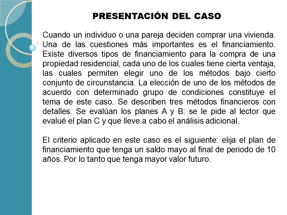 Analisis De Planes De Financiamiento Powerpoint Monografias Com