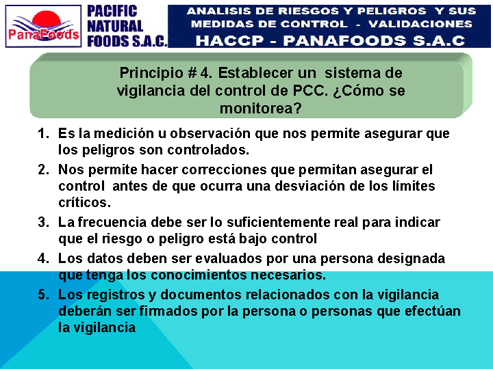 Analisis De Riesgos Peligros Y Sus Medidas De Control Validaciones Haccp Página 2 1551