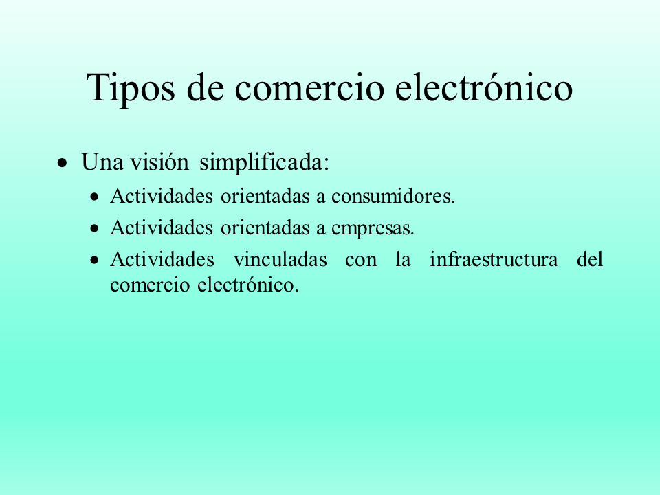 Comercio Electrónico (Powerpoint)